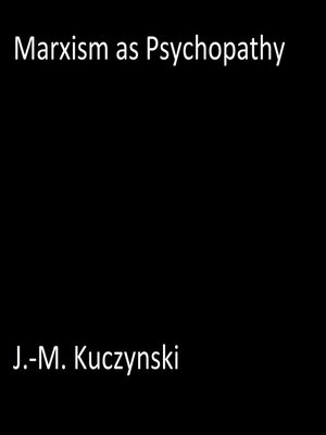cover image of Marxism as Psychopathy